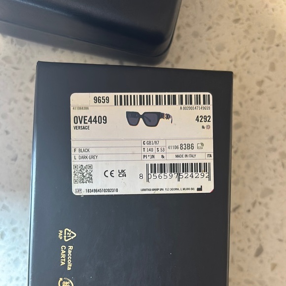 Versace Black Sunglasses main image 4